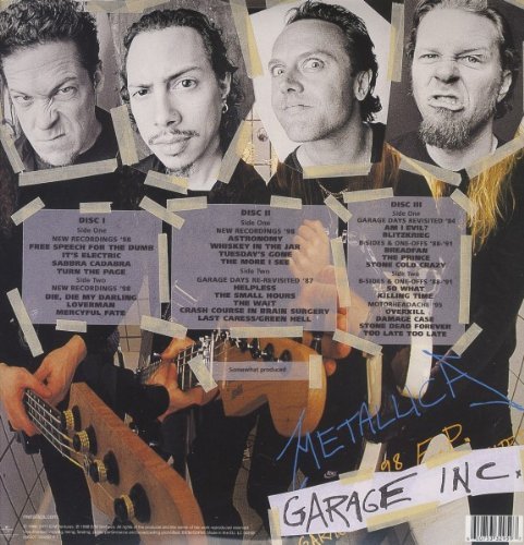 garage inc. metallica garage inc. metallica